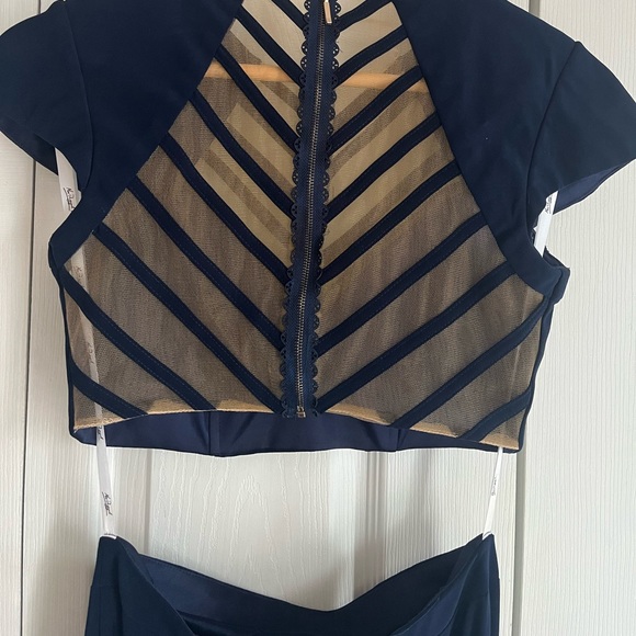 Two Piece Prom Dress - Picture 3 of 8